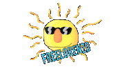 sunglasses sol Sticker by parafinaco