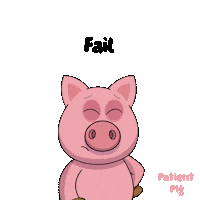 Pig Ugh Sticker by VeeFriends