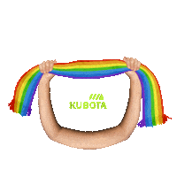 Love Is Love Cheers Sticker by Kubota