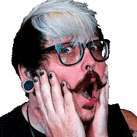 Shock Wow Sticker