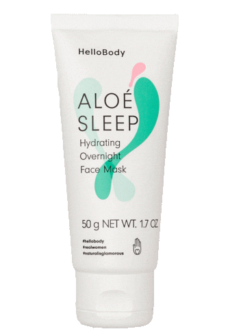 hellobody giphyupload hellobody aloe sleep Sticker
