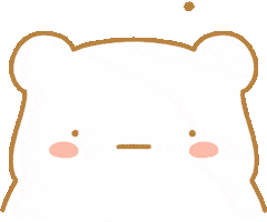 cofeco_ bear quiet speechless silent Sticker
