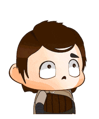 hoorakhshstudios scary chibi thelastfiction hoorakhshstudios Sticker