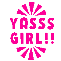 Girl Yes Sticker