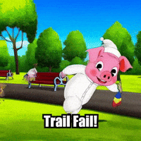 Funnyfails Running GIF by The Pigasso
