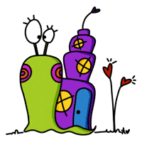 Home Snail GIF by Moepsel