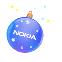 Nokiamobileru christmas snow xmas ball Sticker