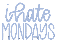 LexieAF monday mon monday morning lexieaf Sticker