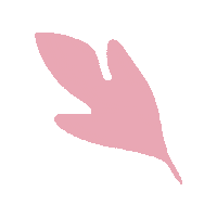 apolondon pink leaf shape apo Sticker