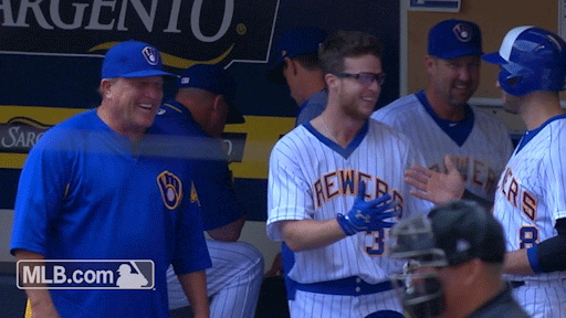 milwaukee brewers phillips GIF by MLB