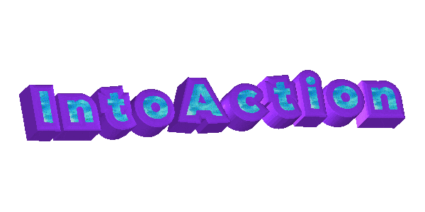 I N T O A C T I O N Sticker by anthony