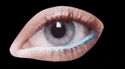zinamia eyes makeup eye mascara GIF