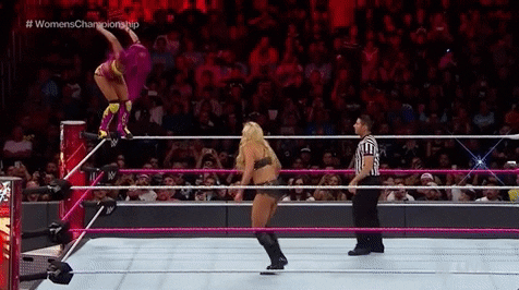 sasha banks wrestling GIF by WWE
