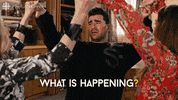What Is Happening Schitts Creek GIF by CBC