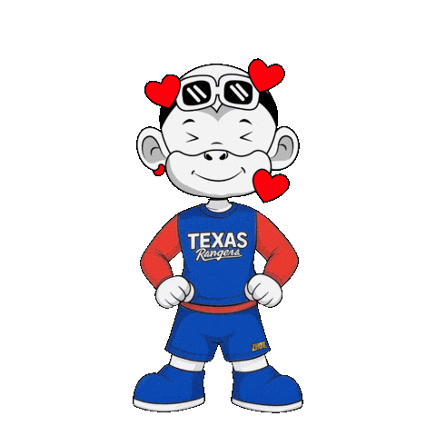 Texas Rangers Sticker by Zhot Shop