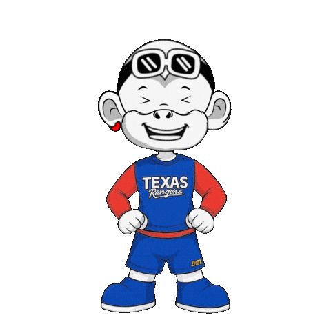 Texas Rangers Sticker by Zhot Shop