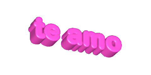 Te Amo Sticker