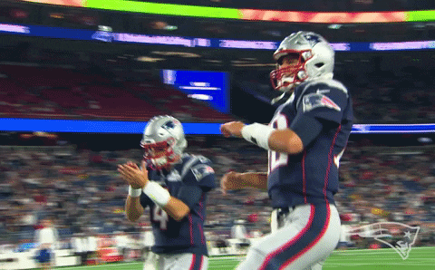 Excited Lets Go GIF by New England Patriots