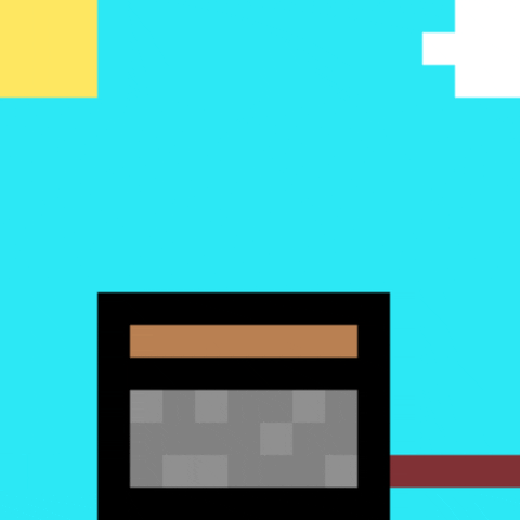 ErikrafT minecraft sol nuvem erikraft GIF