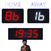 16 Away Sticker