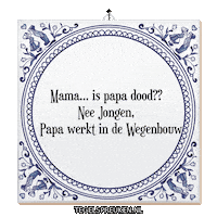 Kind Hoop Sticker by Tegelspreuken.nl