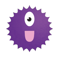 Monster Spinning Sticker by Play Factore