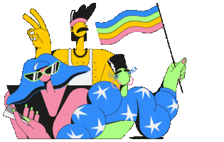 Rainbow Love Sticker by Wix