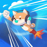 Flying Its Time GIF by WUFFI