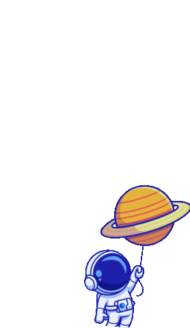 Astronauta Sticker by SilviaZuninoGRAFICA