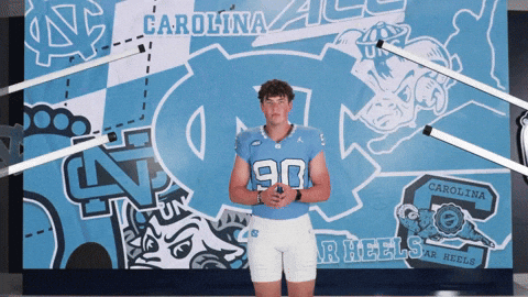 University Of North Carolina Football GIF by UNC Tar Heels