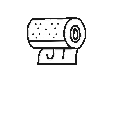 Toilet Paper Instagram Sticker