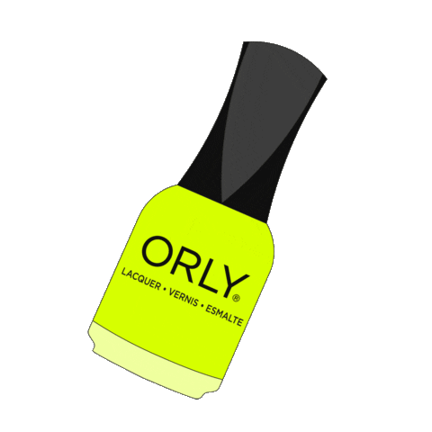 ORLYNailsUK giphyupload neon selfcare nail Sticker