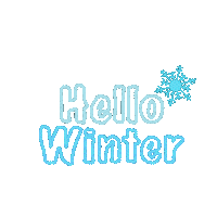Winter Hello Sticker