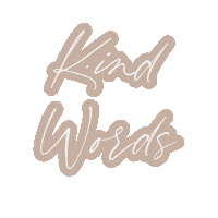 Kind Words Sticker by The Ohio Wedding Collective
