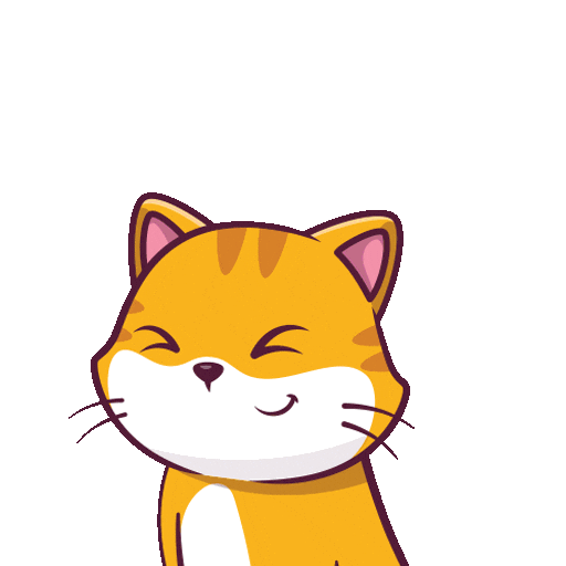 Cat Hello Sticker by CATECOIN