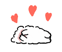 In Love Dog Sticker