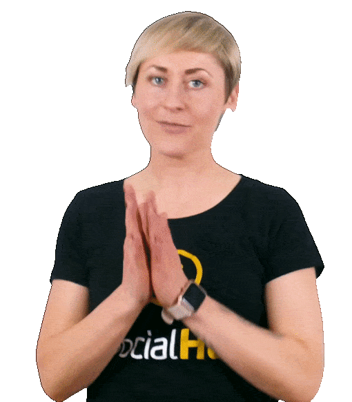 Thanks Help Sticker by SocialHub