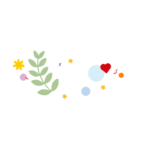 Thank-You Flower Sticker by DHL