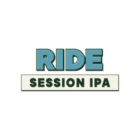Hop On Ride Sticker by Forest Road Brewery