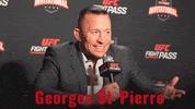 georgesrushstpierre fun smile nice ufc GIF