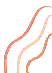 Waves Line Sticker