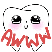 Teeth Love Sticker