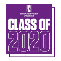 Rcsgraduation Sticker by Royal Conservatoire of Scotland