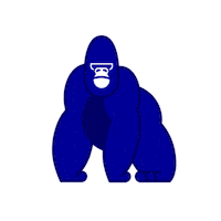 Gorilla Antwerp Sticker by November Five