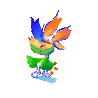 Rainbow Love Sticker by Square Enix