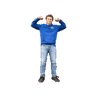 Muscles Sticker by JC Property Professionals