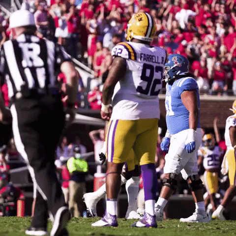Lsu Football GIF by LSU Tigers