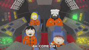 nervous eric cartman GIF by South Park 