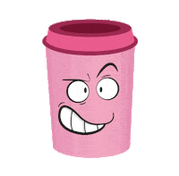 Smusya coffee face emotion motion lib Sticker