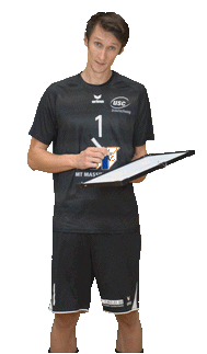 Volleyball Working Sticker by USC Braunschweig